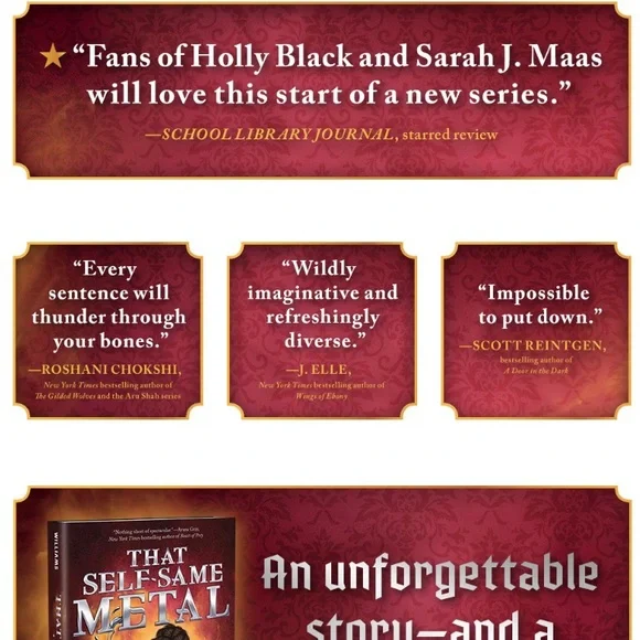 SOLD 💜 That Self-Same Metal by Brittany N. Williams ARC - Picture 3 of 5